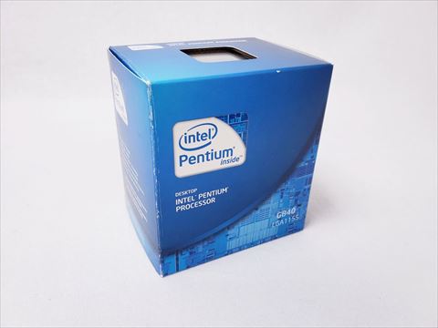 Pentium G840 BOX (2.80GHz/ターボブーストなし/2-core 2-thread/L2=256kB x2 L3=3MB/TDP65W/HD Graphics) 各サイトで併売につき売切れのさいはご容赦願います。