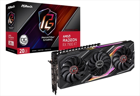 AMD Radeon RX 7900 XT Phantom Gaming 20GB OC RX7900XT PG 20GO