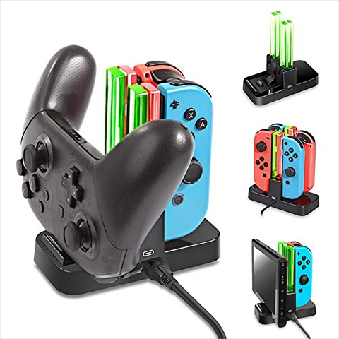 ジョイコン・プロコンを同時に充電！Nintendo Switc コントローラー