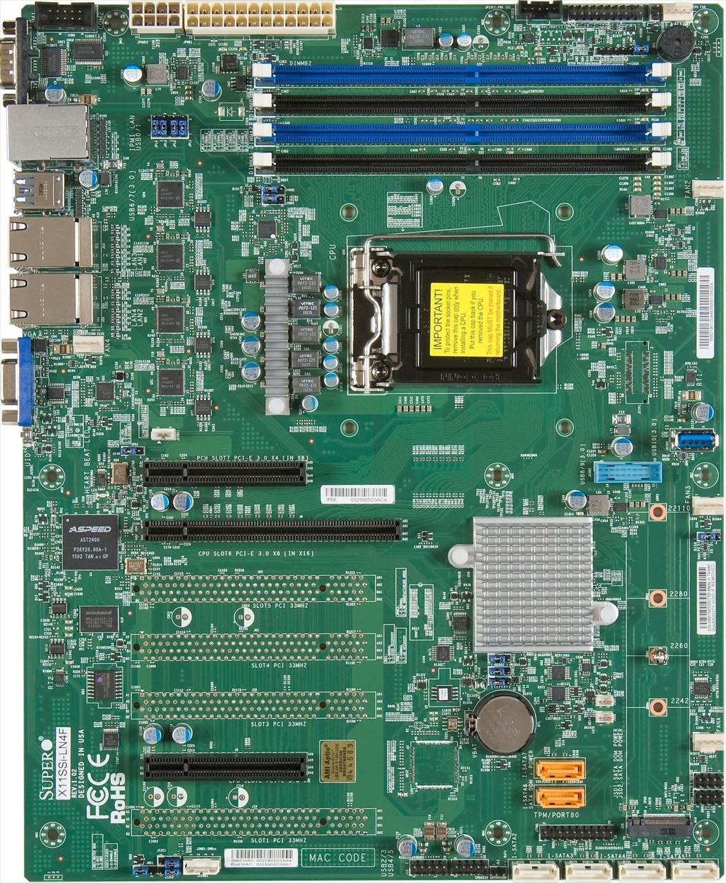 Super Micro MBD-X11SSI-LN4F-O MBD-X11SSI-LN4F-O | SuperMicro 社