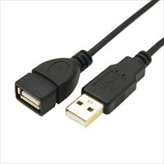 USB2A-AB/CA300 (90160) USB A（オス）-USB A(メス) 金メッキ仕上げ極細延長ケーブル 3m ☆2個まで￥250クリックポスト対応可能！
