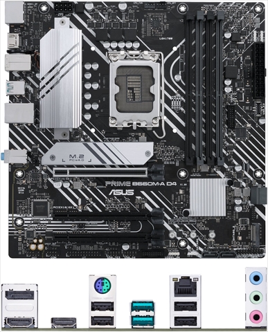 PRIME B660M-A D4 | MicroATX | Intel LGA1700 | マザーボード | PC