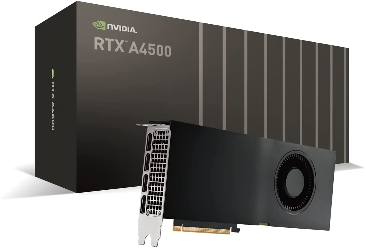 ENQRA4500-20GER NVIDIA RTX A4500 | NVIDIA WS | ビデオカード | PCパーツと自作パソコン ...