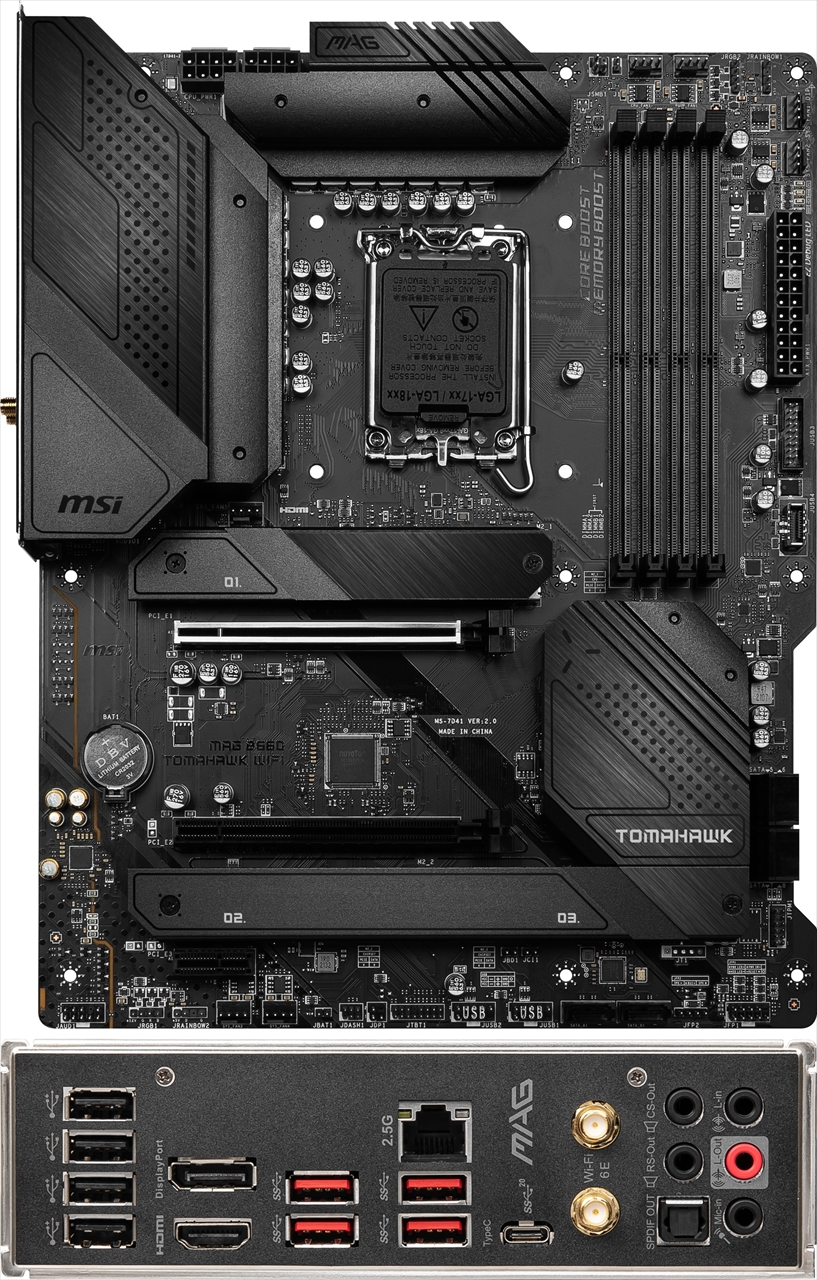 MAG B660 TOMAHAWK WIFI | ATX | Intel LGA1700 | マザーボード | PC