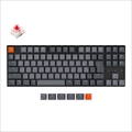 K8-91-WHT-Red-JP Keychron K8 ワイヤレス・メカニカルキーボード WHITE LED - 日本語配列（テンキーレス）-Gateron赤軸