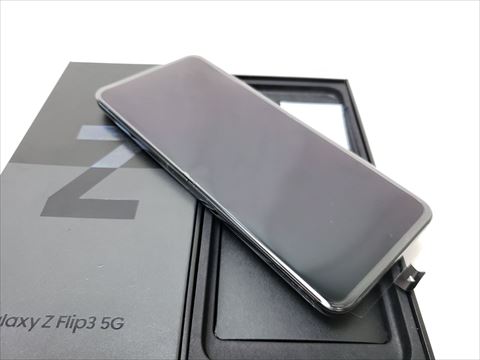 Galaxy Z Flip3 5G ファントムブラック au SCG12 新品