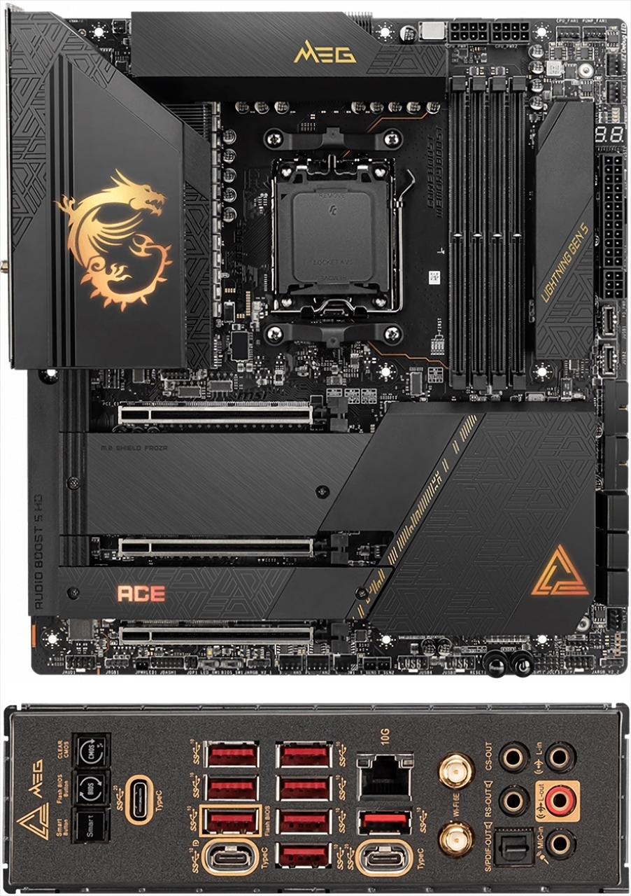 MEG X670E ACE | E-ATX | AMD SocketAM5 | マザーボード | PCパーツと