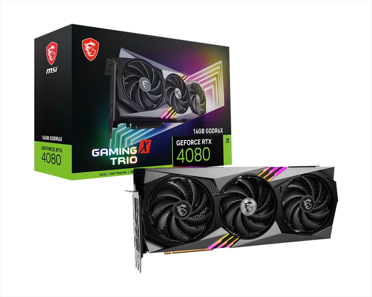 GeForce RTX 4080 16GB GAMING X TRIO