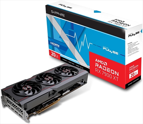 SAP-PULSERX7900XTOC20GB/11323-02-20 SAPPHIRE PULSE RADEON RX 7900 XT GAMING OC 20GB GDDR6