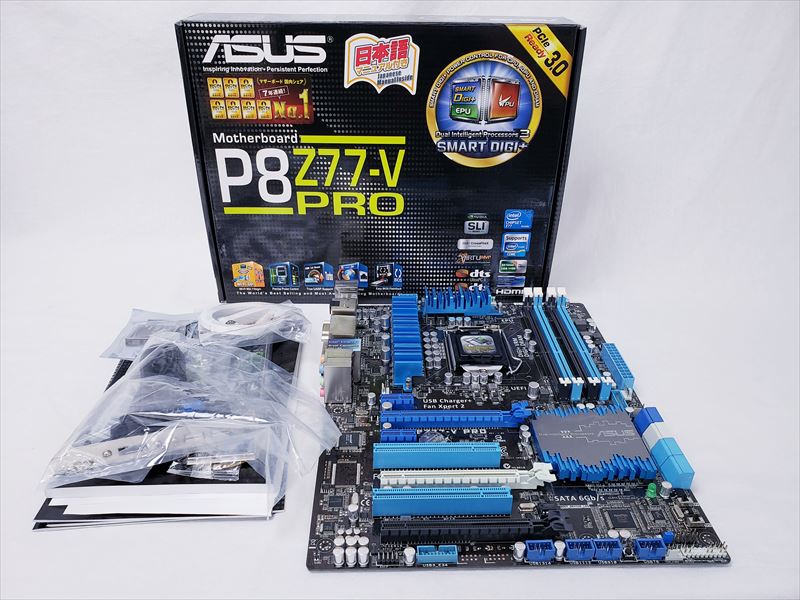 良品】ASUSTek ATXマザーボード P8Z77-V LK - PCパーツ