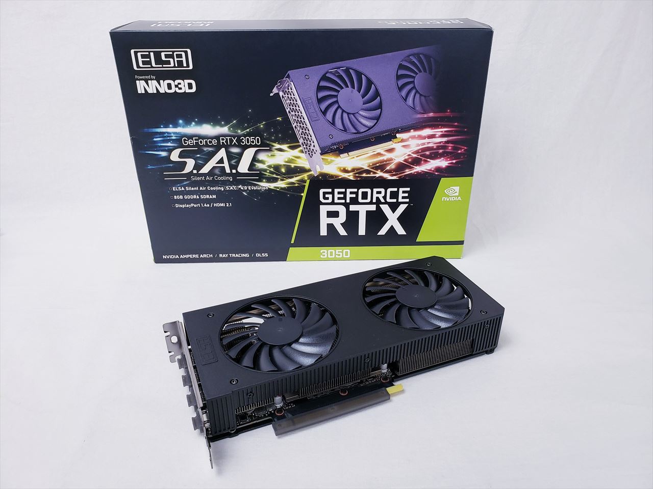 流行のアイテム ELSA GeForce RTX 3050 S.A.C general-bond.co.jp