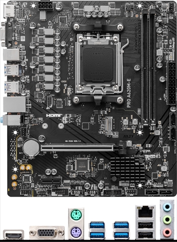 PRO A620M-E | MicroATX | AMD SocketAM5 | マザーボード | PCパーツと