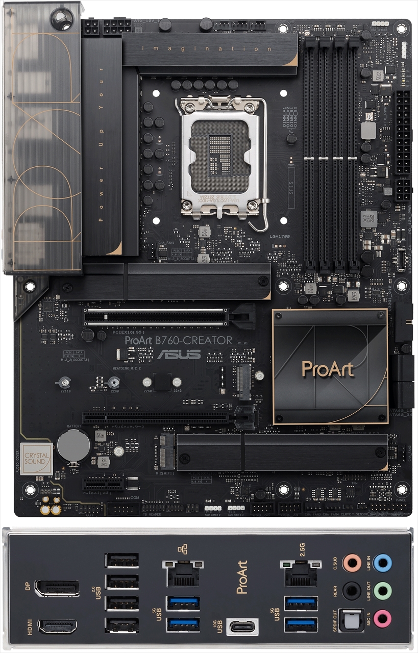 PROART B760-CREATOR | ATX | Intel LGA1700 | マザーボード | PC