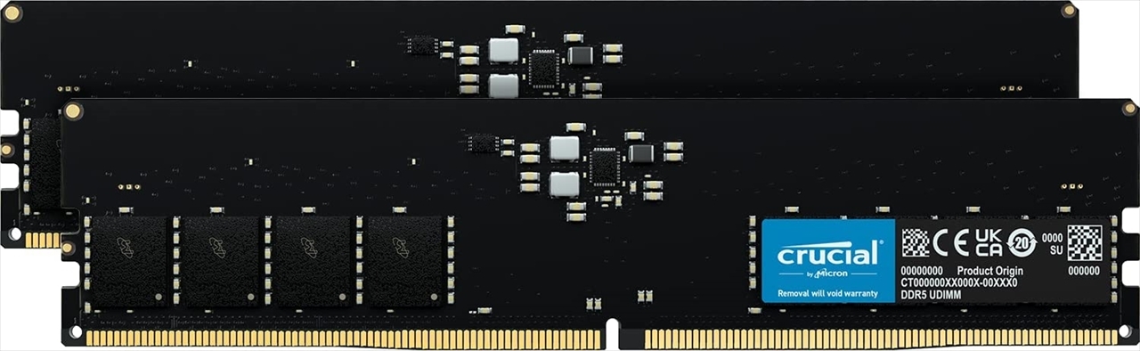 CT2K32G56C46U5 | 288pin DDR5 SDRAM (DDR4と互換性なし