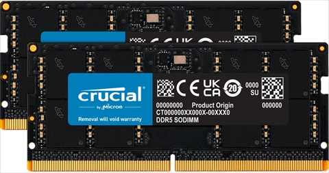 CT2K48G56C46S5 | 262pin DDR5 SO-DIMM | 262pin DDR5 SO-DIMM