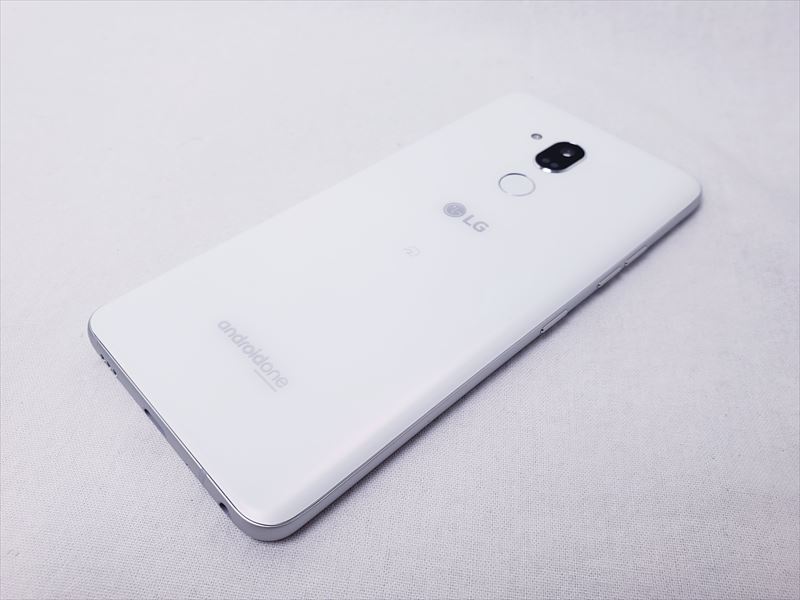 ◆SIMロック解除済【Android One X5】ミスティックホワイト◆