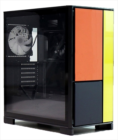お手軽価格 Wizmax EH1 Mondrian Black ブラック PCケース - PCパーツ