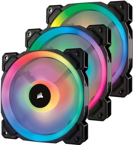 CO-9050072-WW (LL120 RGB 3 Fan Pack with Lighting Node PRO )