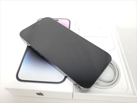 iPhone14 Pro 128GB ディープパープル /MQ0F3J/A 【国内版 SIMFREE