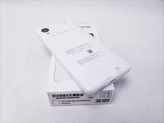 SCG18 ホワイト /Galaxy A23 5G 【au SIMFREE】 各サイトで併売につき