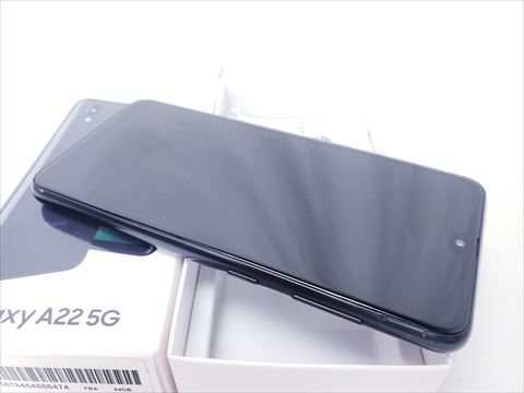 SC-56B ブラック /Galaxy A22 5G 【docomo SIMFREE】 各サイトで併売