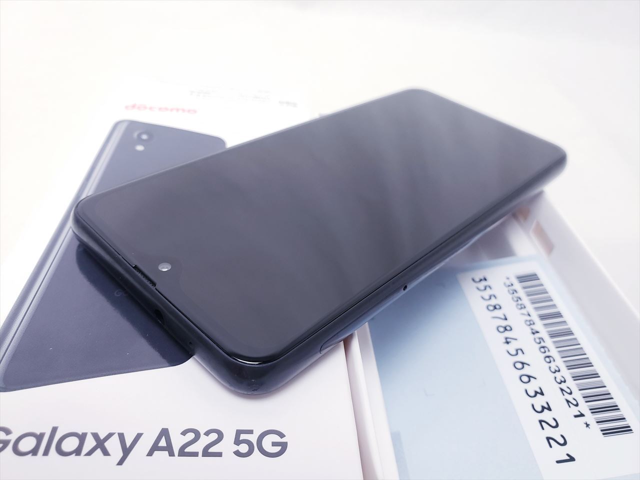 SC-56B ブラック /Galaxy A22 5G 【docomo SIMFREE】 各サイトで併売