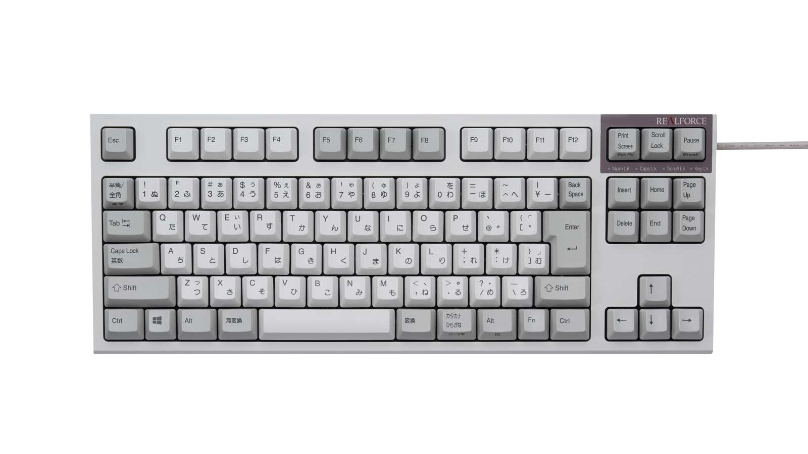 R2tls Jpv Iv Realforce Tkl 静音モデル アイボリー キーボード 入力機器 Pcパーツと自作パソコン 組み立て パソコンの専門店 1 S Pcワンズ