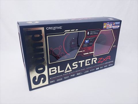 Creative sound blaster ZxR サウンドカードPC/タブレット