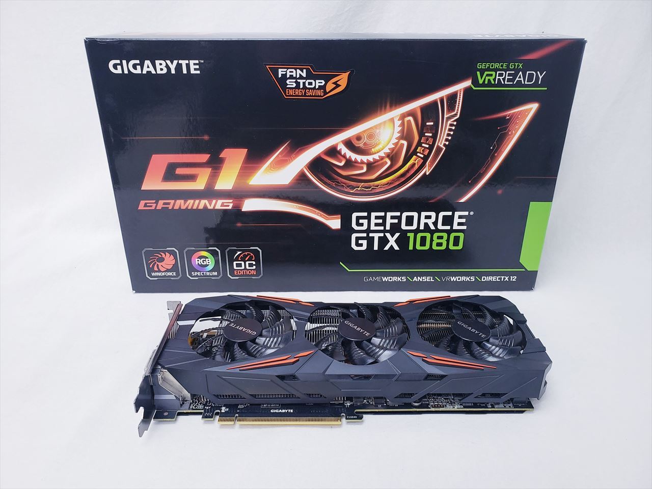 PC/タブレットGIGABYTE GTX1080 GV-N1080G1 GAMING-8GD - PCパーツ