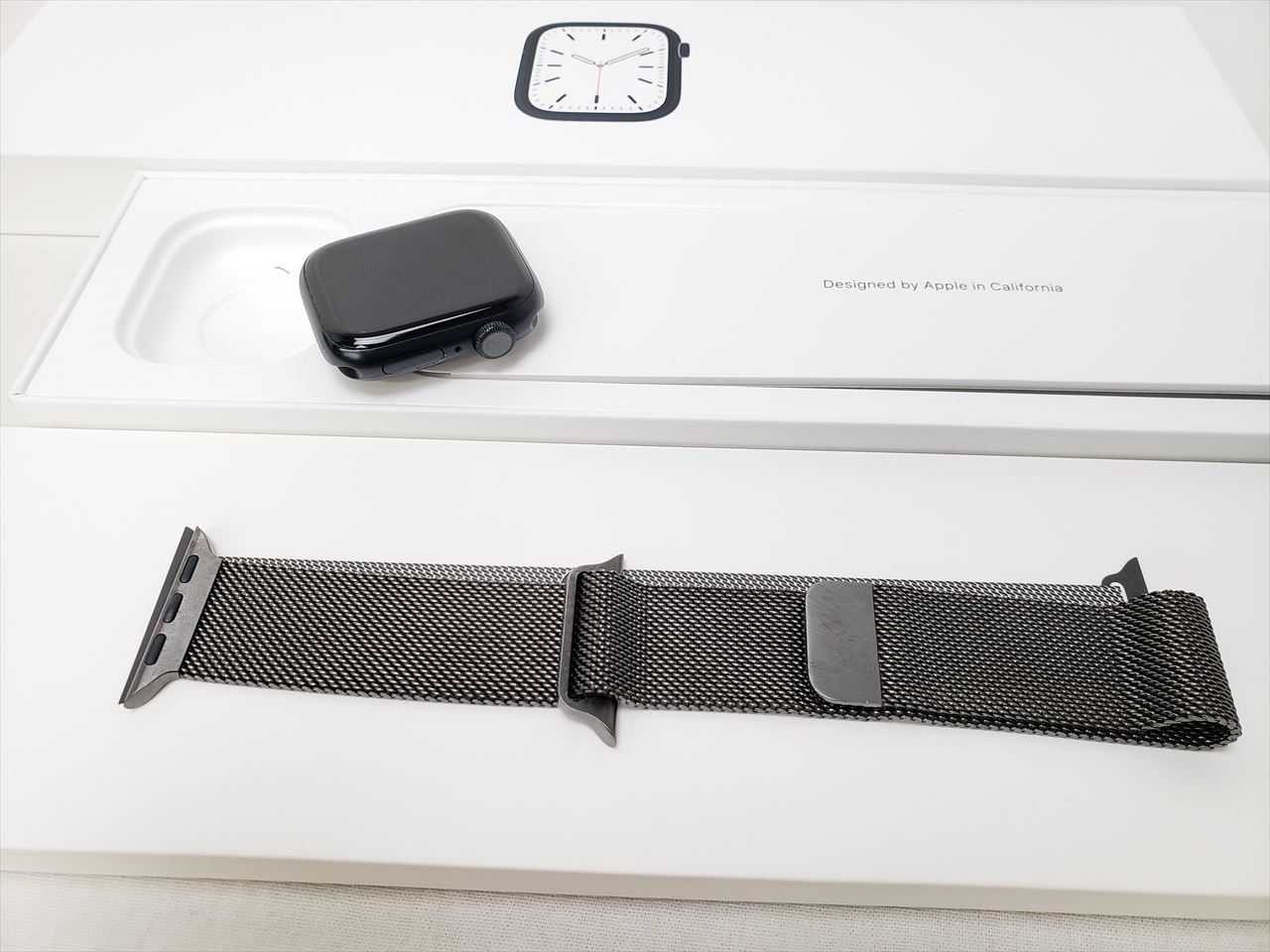 Apple Watch Series7 GPS 41mm ミッドナイトアルミニウム/グラファイト ...