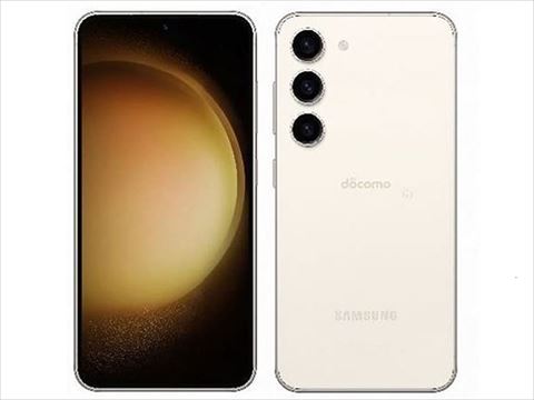 SC-51D クリーム /Galaxy S23 【docomo SIMFREE】 各サイトで併売