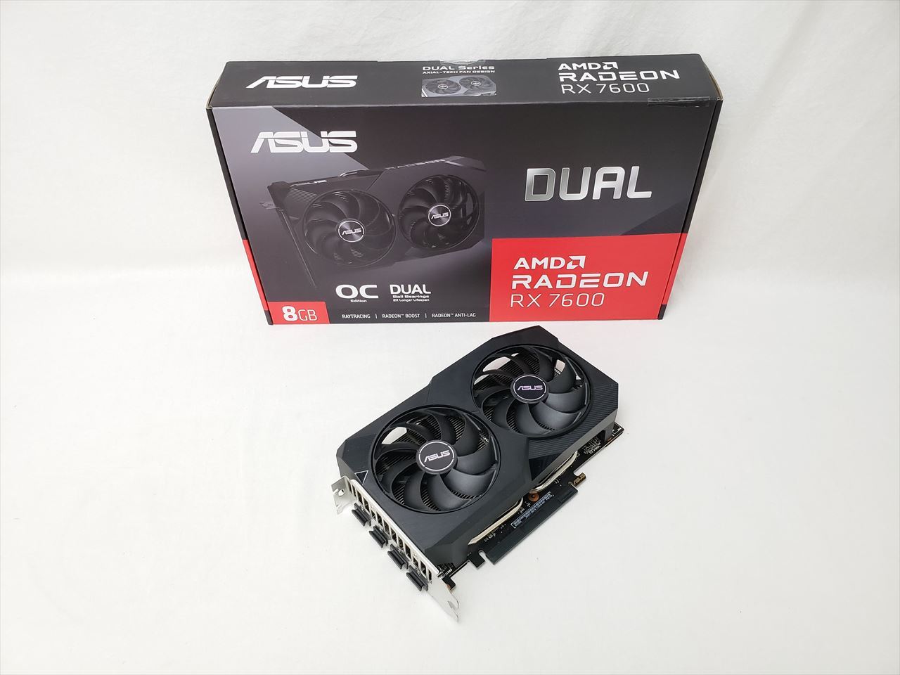 ASUS DUAL-RX7600-O8G-V2 - グラフィックボード・グラボ・ビデオカード