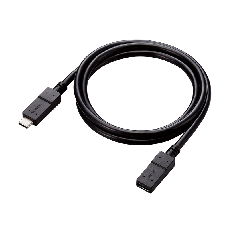 USB3-ECC10BK USB Type-C延長ケーブル USB 5Gbps 1m