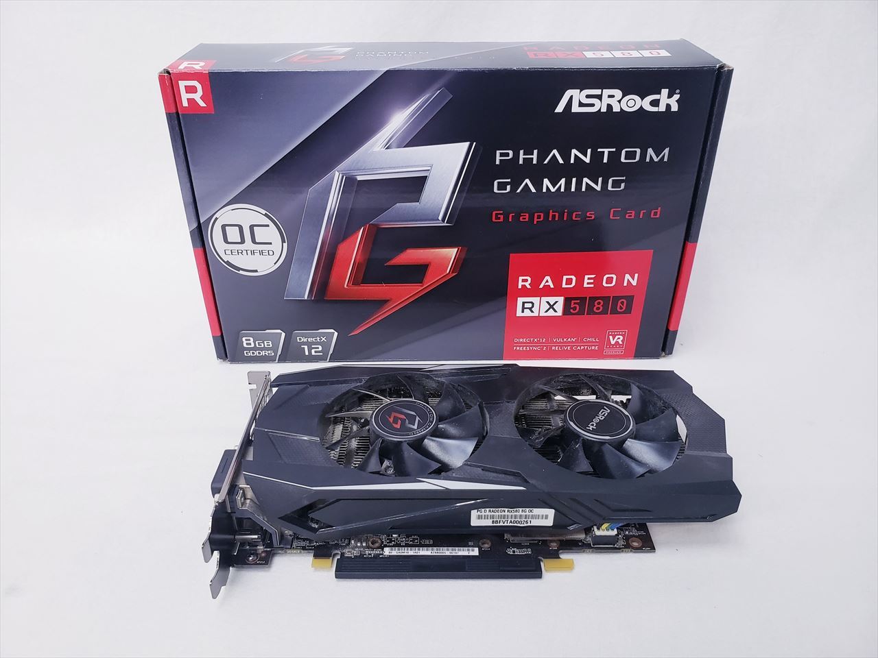Phantom Gaming D Radeon RX580 8G OC 各サイトで併売につき売切れの ...