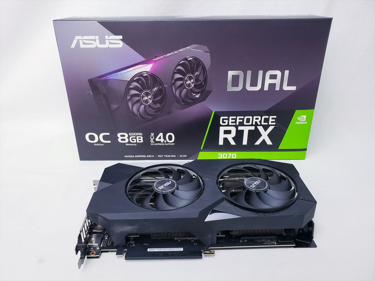 DUAL-RTX3070-O8G 各サイトで併売につき売切れのさいはご容赦願います ...