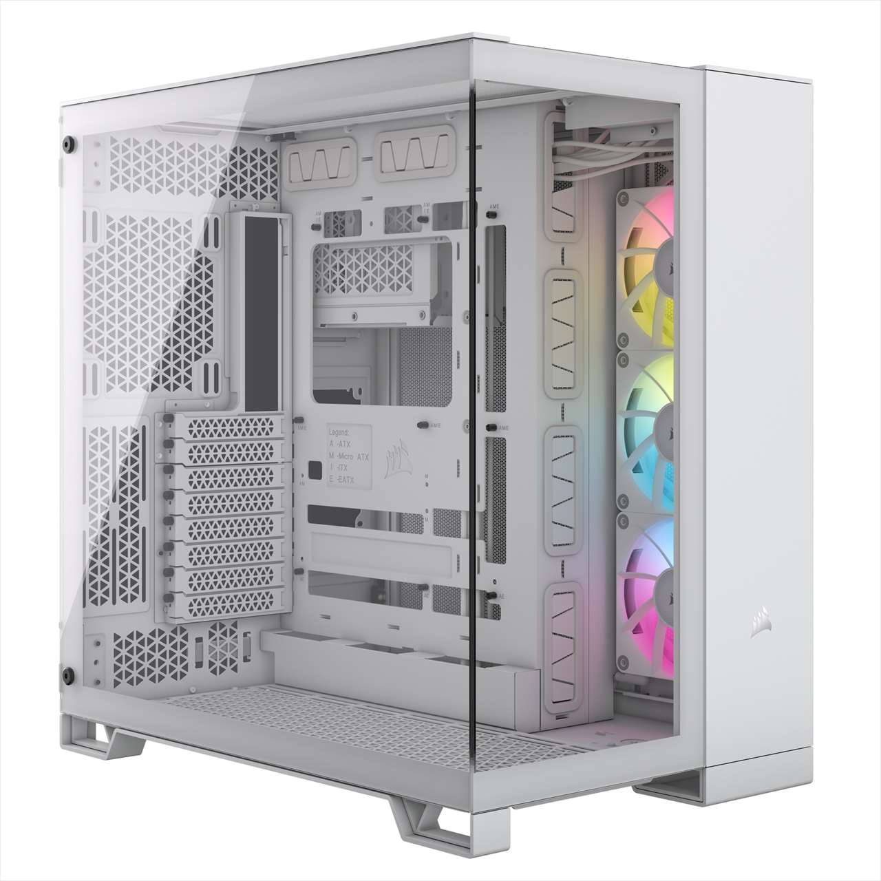 iCUE LINK 6500X RGB White (CC-9011270-WW) ※5/17発売 | ミドルタワー 