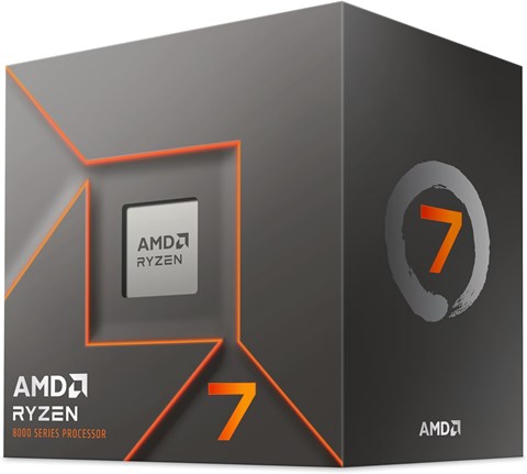 AMD Ryzen 7 8700F Ryzen AI  With Wraith Stealth Cooler (8C/16T,4.1Ghz,65W)