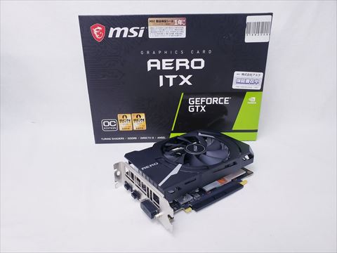 GeForce GTX 1660 SUPER AERO ITX OC 各サイトで併売につき売切れのさいはご容赦願います。 | GeForce GTX  1660 SUPER | NVIDIA PCI-Express | ビデオカード | PCパーツと自作パソコン・組み立てパソコンの専門店 | 1's  PCワンズ