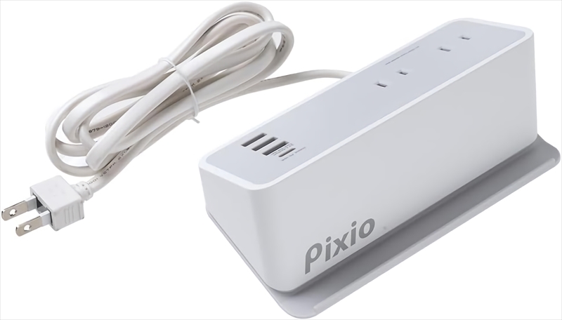 Pixio AC&USB TAP COMPACT White