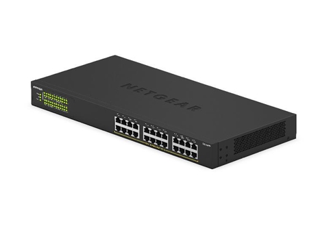 GS324PP-100AJS NETGEAR 24ポートPoE+(380W)アンマネージスイッチ ★購入後30日以内のユーザー登録必須(保証適用のため）