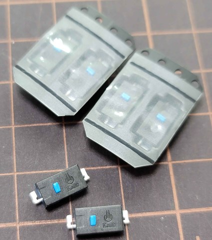 Kailh Mini Micro SMT Switches 2個入り MMS-KMMSMT-2pcs ☆6個まで￥250クリックポスト対応可能！