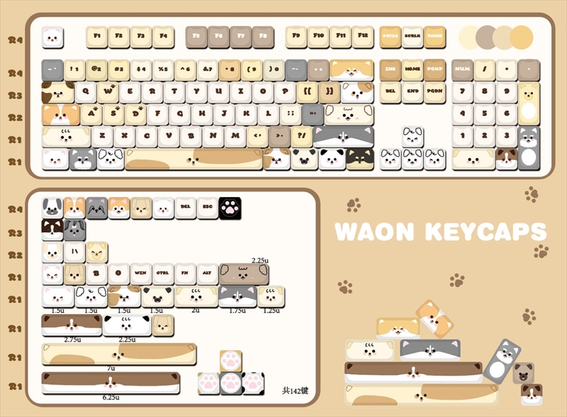 Waon Keycaps