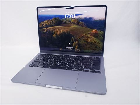 MacBook Air 13.6 M2(8C) 256GB MLXW3J/A スペースグレイ 各サイトで併売につき売切れのさいはご容赦願います。