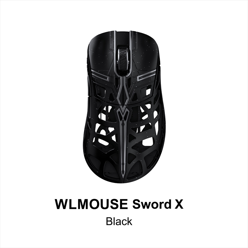 WLMOUSE Sword X Black Omron Opticals Switch WL-SD-O-Black