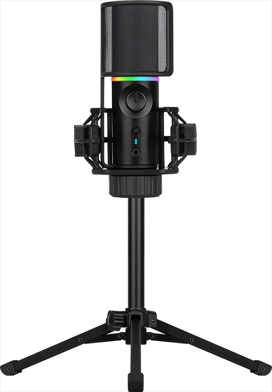 MIC TRIPOD RGB Microphone With Tripod MIC-48-RGB-TP-BK 9月5日発売