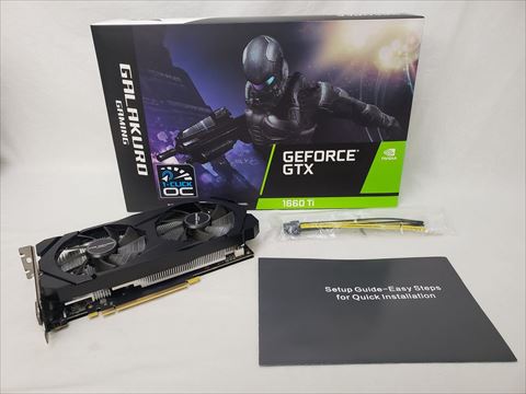 GG-GTX1660Ti-E6GB/DF 各サイトで併売につき売切れのさいはご容赦願います。