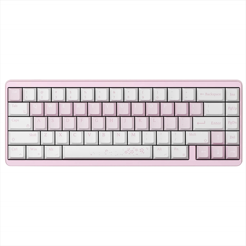 Varmilo Muse 65 Magnet Switch Wired Hot-Swap RGB 67 Keys Metal Gaming Mechanical Keyboard Sakura vm-vyu67-a113-gvmw