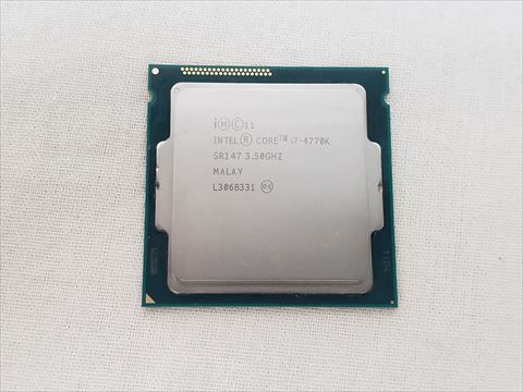 Core i7-4770K バルク (3.50GHz/ターボブースト時3.90GHz/4-core 8-thread/L2=256kB x4 L3=8MB/TDP84W) 各サイトで併売につき売切れのさいはご容赦願います。