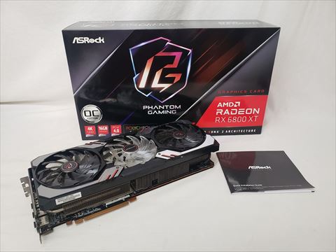 Radeon RX 6800 XT Phantom Gaming D 16G OC 各サイトで併売につき売切れのさいはご容赦願います。