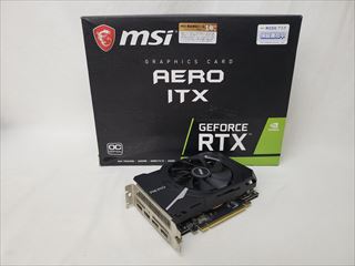 GeForce RTX 2060 AERO ITX 6G OC 各サイトで併売につき売切れのさいはご容赦願います。